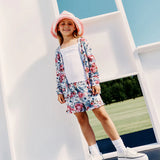 French Terry Button Cardigan